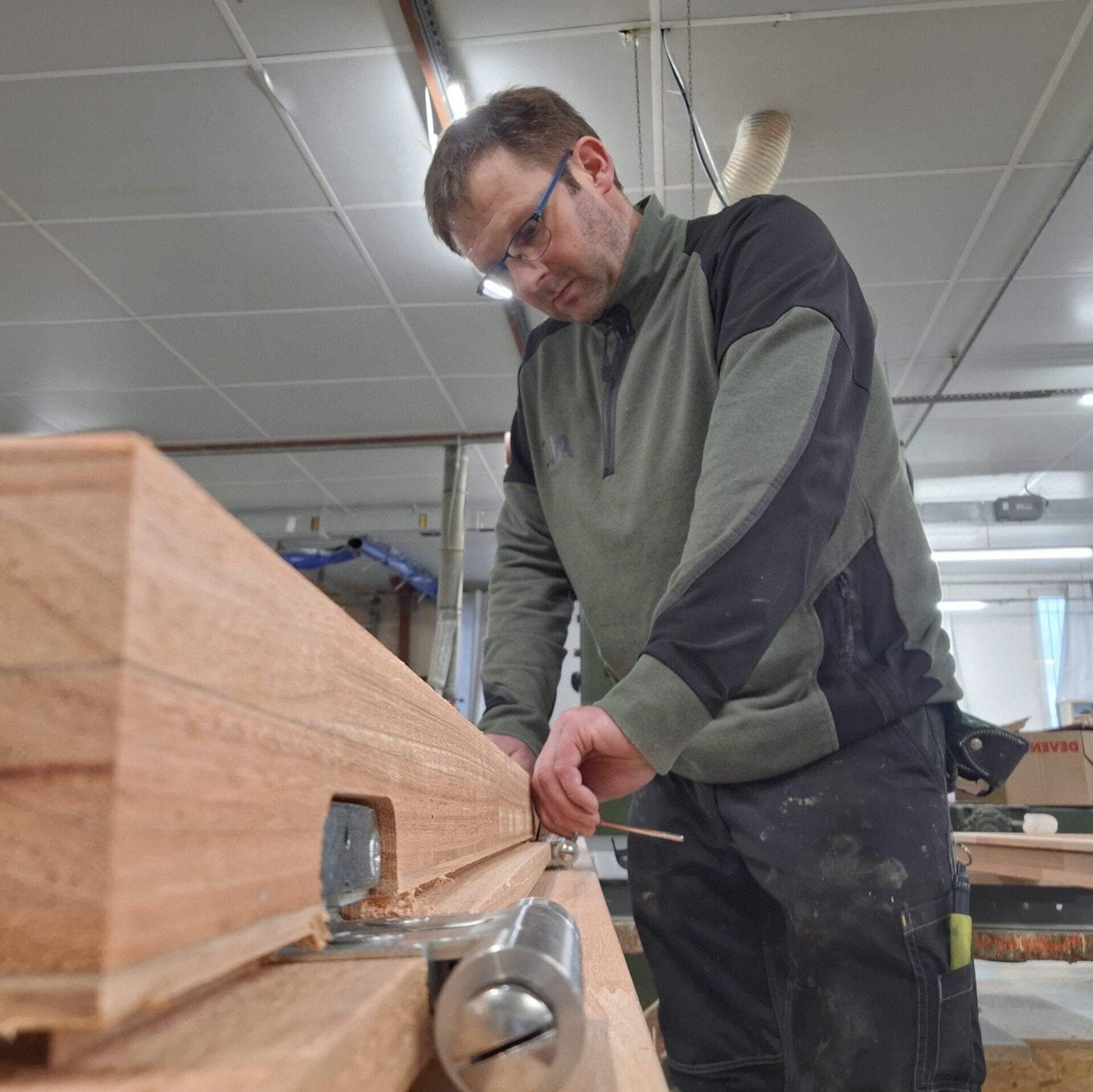 Ludovic co-fondateur ALC Menuiserie artisan menuisier Metz Moselle